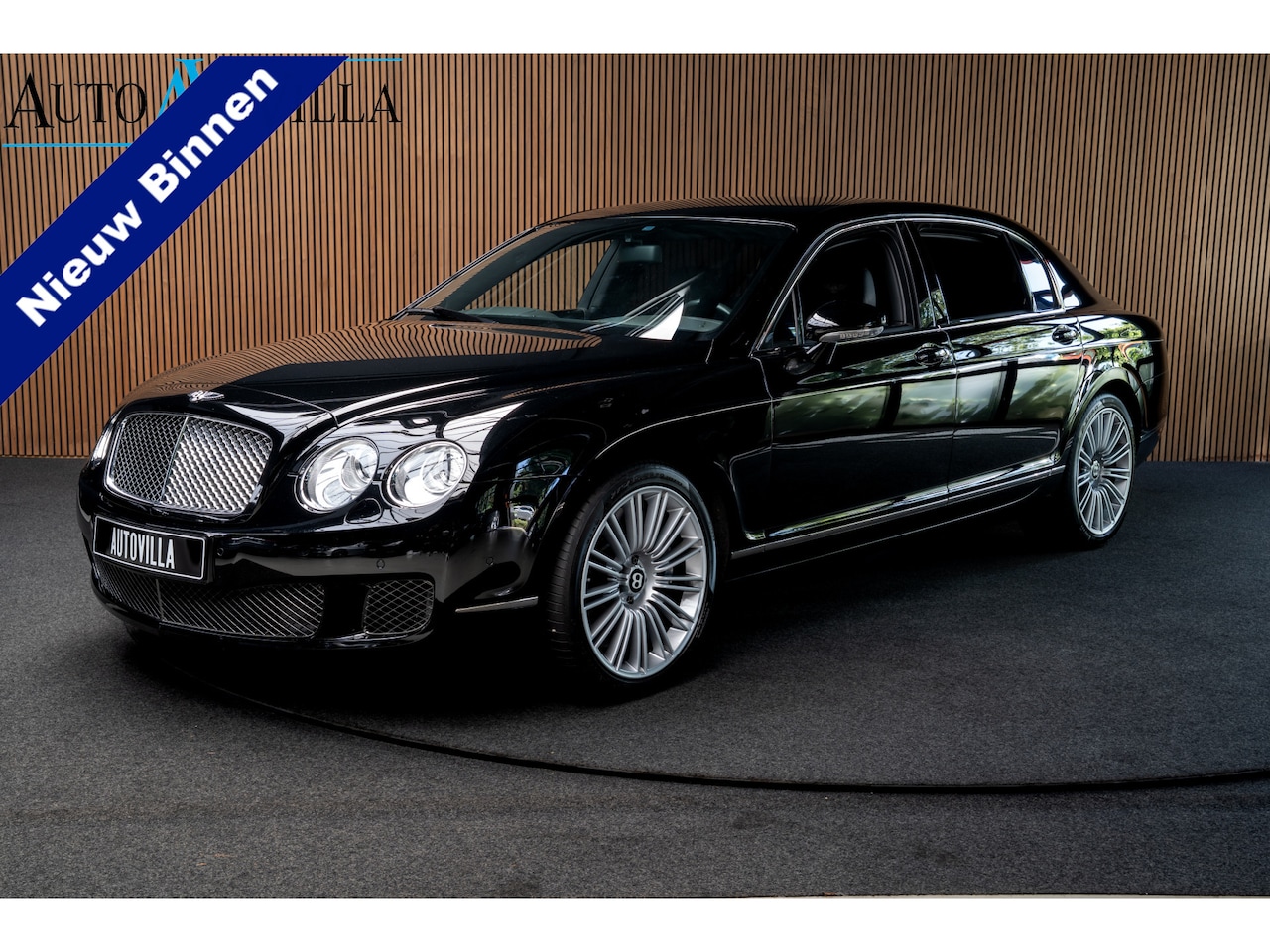 Bentley Continental Flying Spur - 6.0 W12 Speed Leer Navi Naim Memory seats Massage Elektr. achterklep Softclose Climate voo - AutoWereld.nl