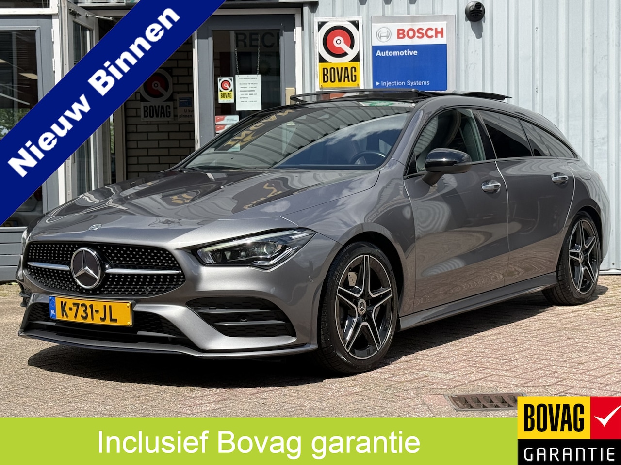 Mercedes-Benz CLA-klasse Shooting Brake - 200 Business Solution AMG | PANO | MEMORY | BURMESTER | SFEERVERL. | STOELMASSAGE | - AutoWereld.nl