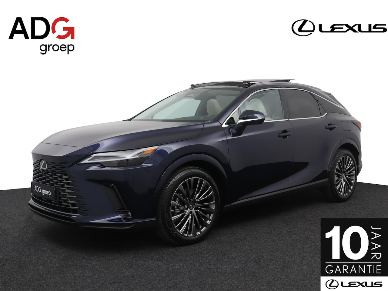 Lexus RX 450h - 450h+ Plug-in Hybrid President Line | Nieuw! | Uit voorraad leverbaar | Glazen schuif/-kan - AutoWereld.nl