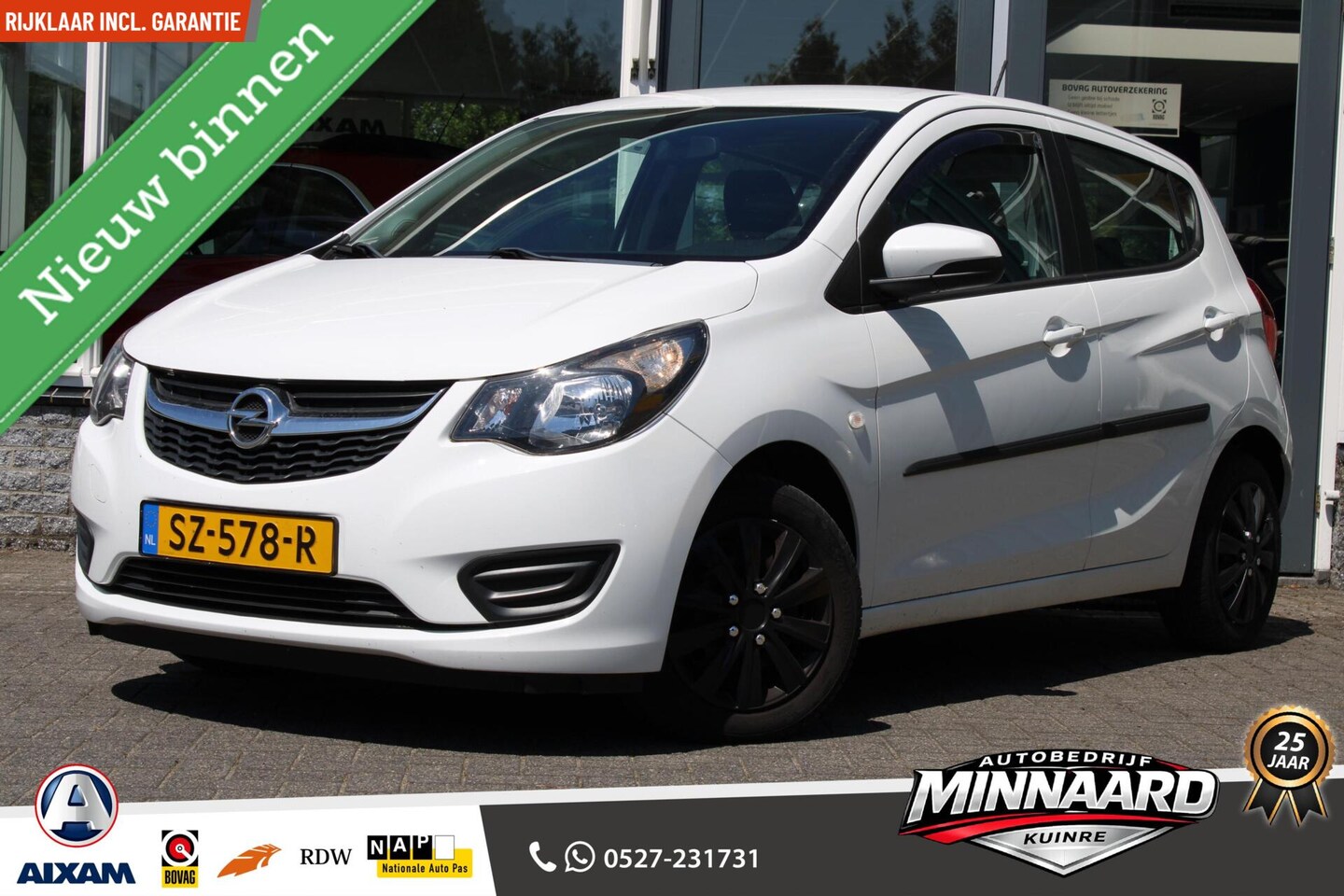 Opel Karl - 1.0 ecoFLEX Edition Cruise|Airco - AutoWereld.nl