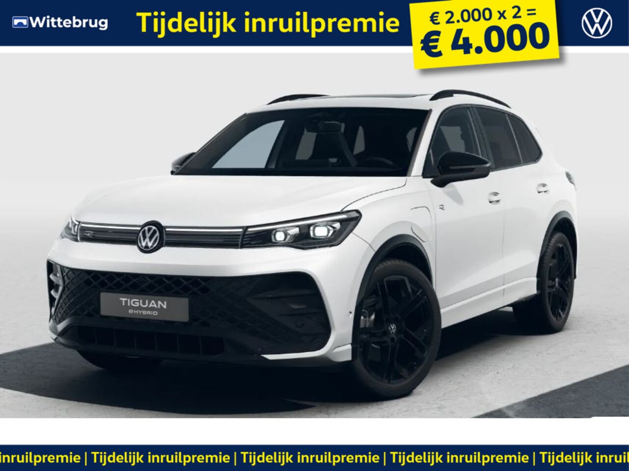 Volkswagen Tiguan - 1.5 eHybrid R-Line Edition !!!Profiteer ook van € 4.000,- inruilpremie!! - AutoWereld.nl