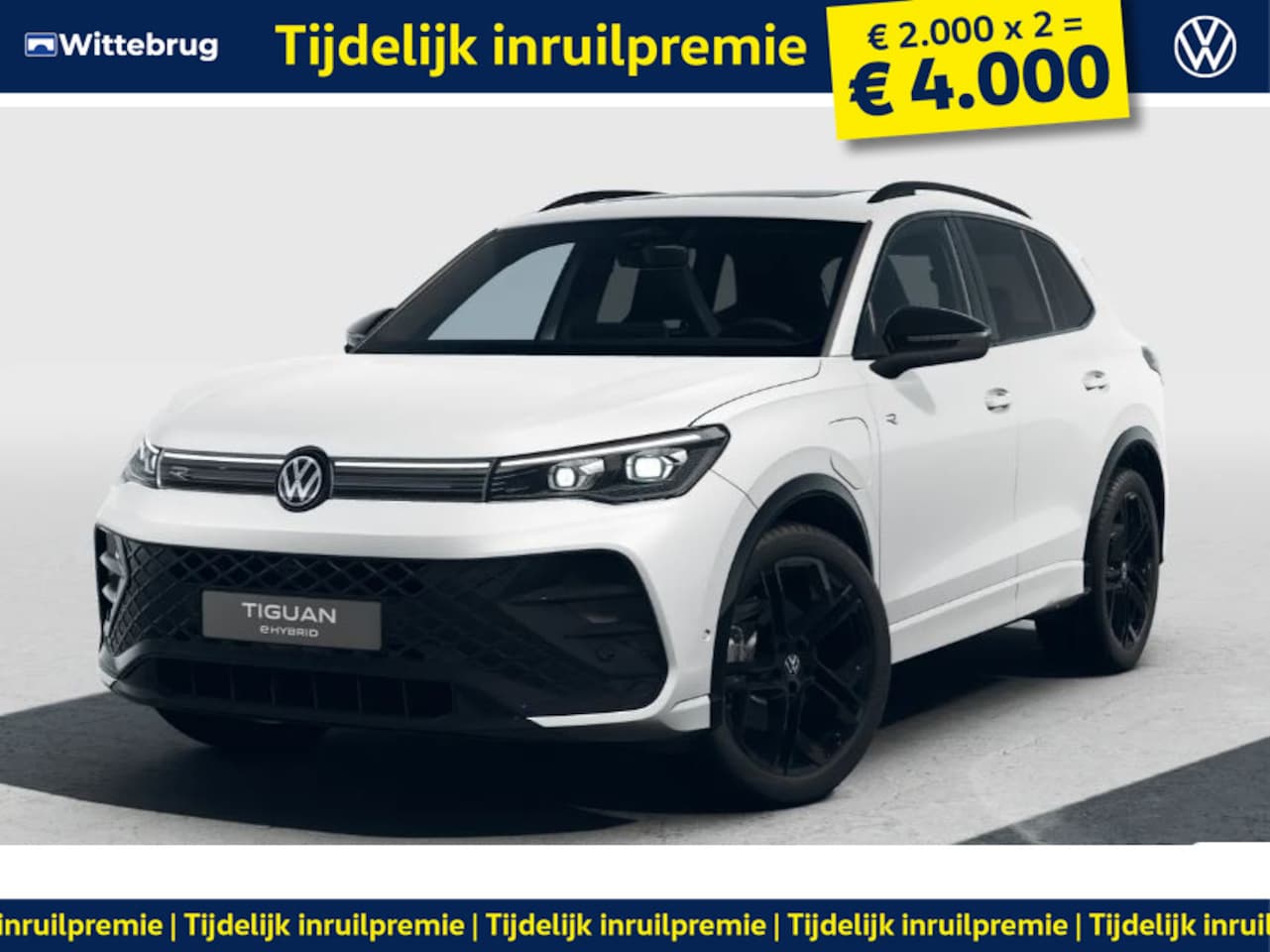 Volkswagen Tiguan - 1.5 eHybrid R-Line Edition !!!Profiteer ook van € 5.000,- inruilpremie!! - AutoWereld.nl