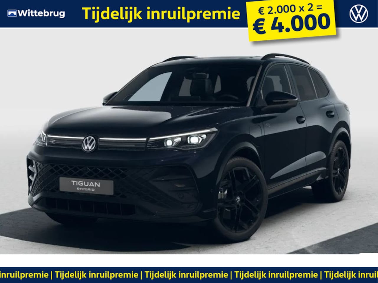 Volkswagen Tiguan - 1.5 eHybrid R-Line Edition !!!Profiteer ook van € 4.000,- inruilpremie!! - AutoWereld.nl