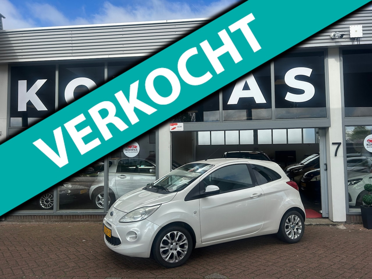 Ford Ka - 1.2 Couture |Nw.D.RIEM|Airco|P.SENSOR|BLUETOOTH|NAP|USB|MULTI STUUR|APK2027|LM.VELGEN - AutoWereld.nl