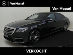 Mercedes-Benz S-klasse - 560 4Matic Lang Premium Plus VERWACHT | LUCHTVERING | AMG EXTERIEUR | LEDER | AMBIANTE | P