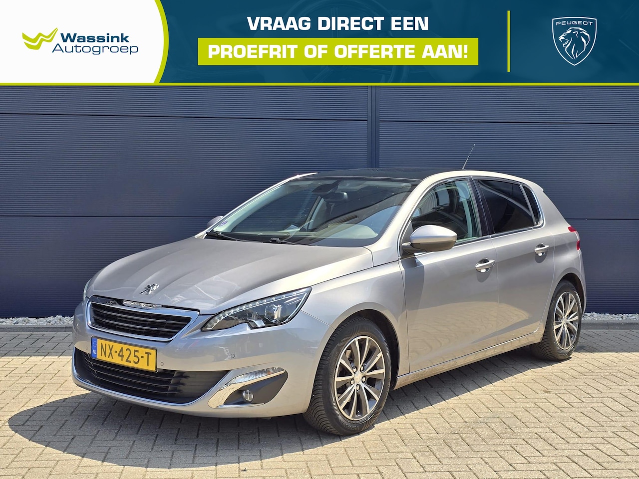 Peugeot 308 - 1.2 PureTech Allure | Navigatie | Panoramadak | Camera | Climate Control | Adaptive Cruise - AutoWereld.nl