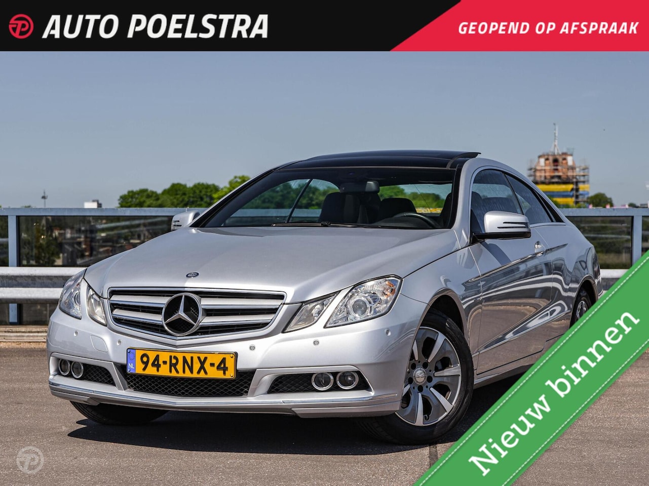 Mercedes-Benz E-klasse Coupé - 200 CGI Avantgarde 184 PK Automaat | Panoramadak | Camera | Navigatie | Cruise Control | D - AutoWereld.nl