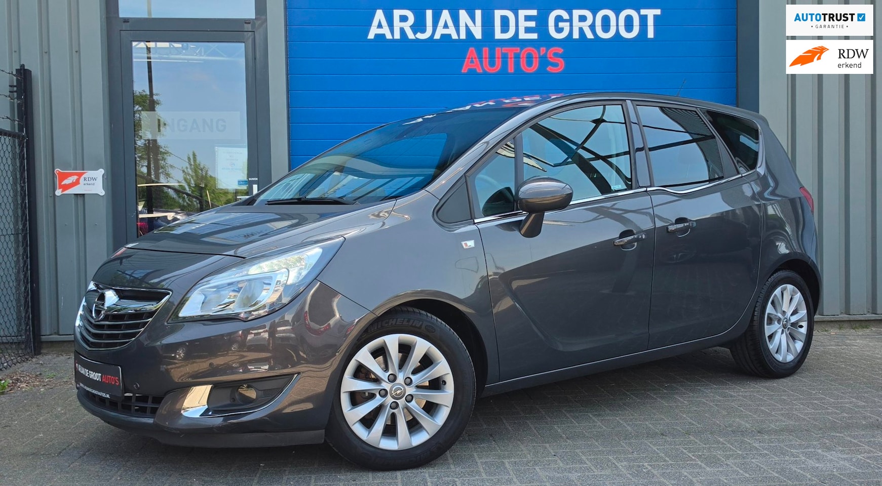 Opel Meriva - 1.4 120PK AUTOMAAT Navi Cruise Clima Camera Hoge instap - AutoWereld.nl