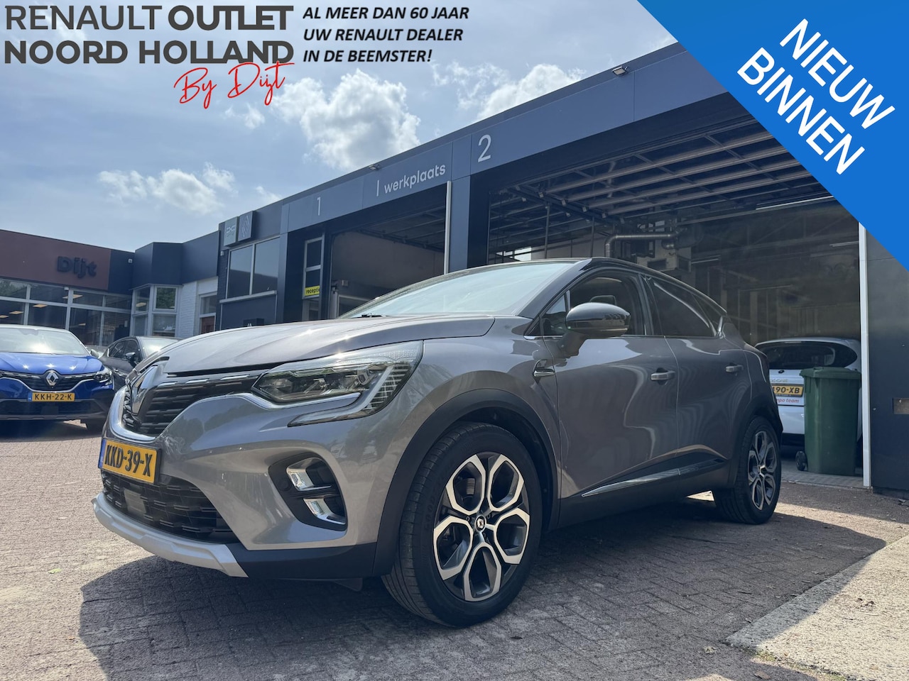Renault Captur - 1.6 E-Tech Hybrid 145 Intens+Open dak!! - AutoWereld.nl
