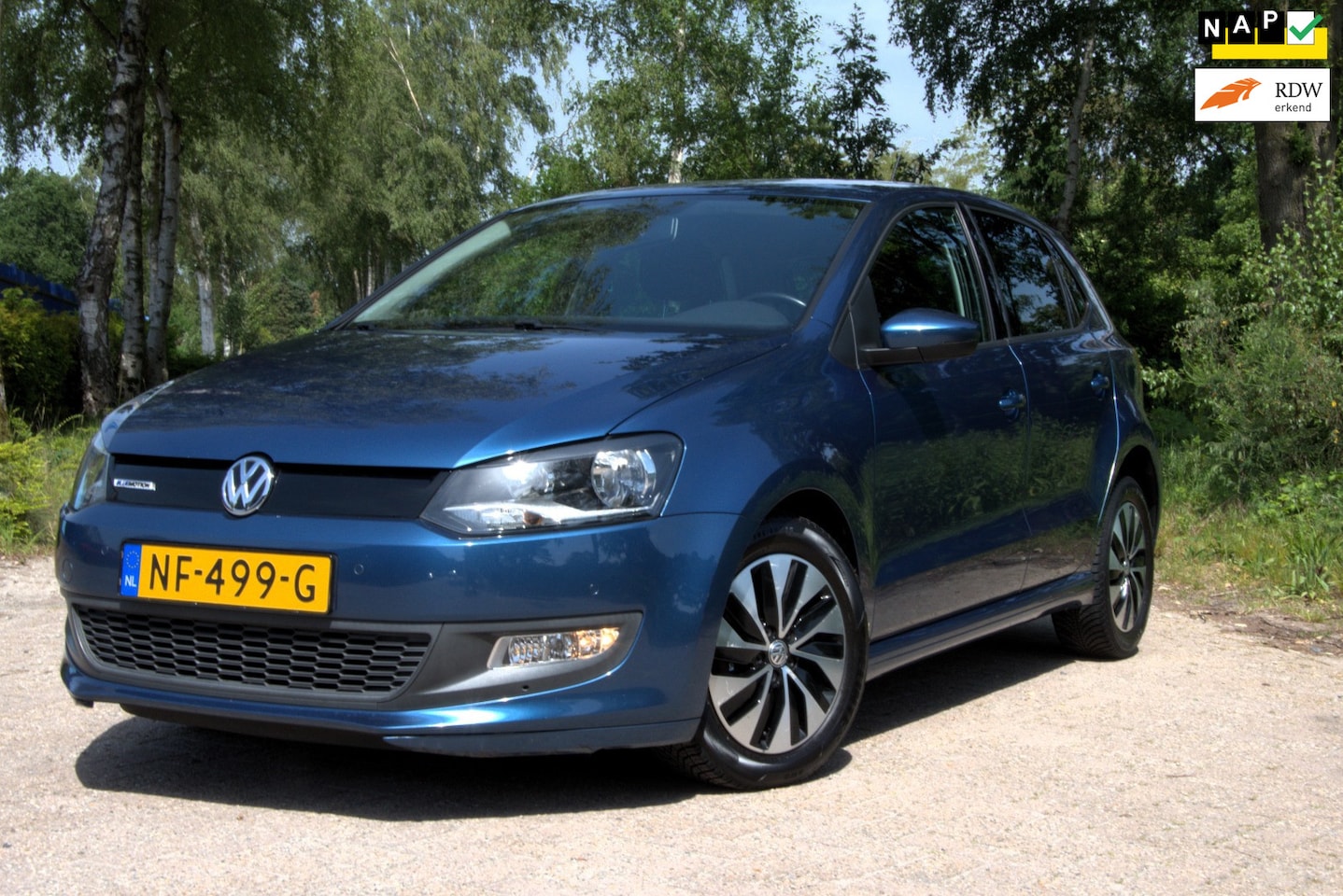 Volkswagen Polo - 1.0 BlueMotion Edition NAP, Trekhaak, Navi, Airco - AutoWereld.nl