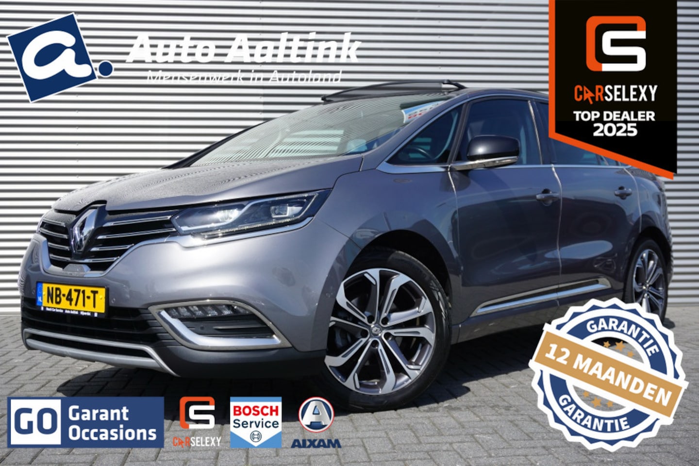 Renault Espace - 200PK Initiale Paris 7pers. AUTOM. | MEEST LUXE | NED. AUTO - AutoWereld.nl