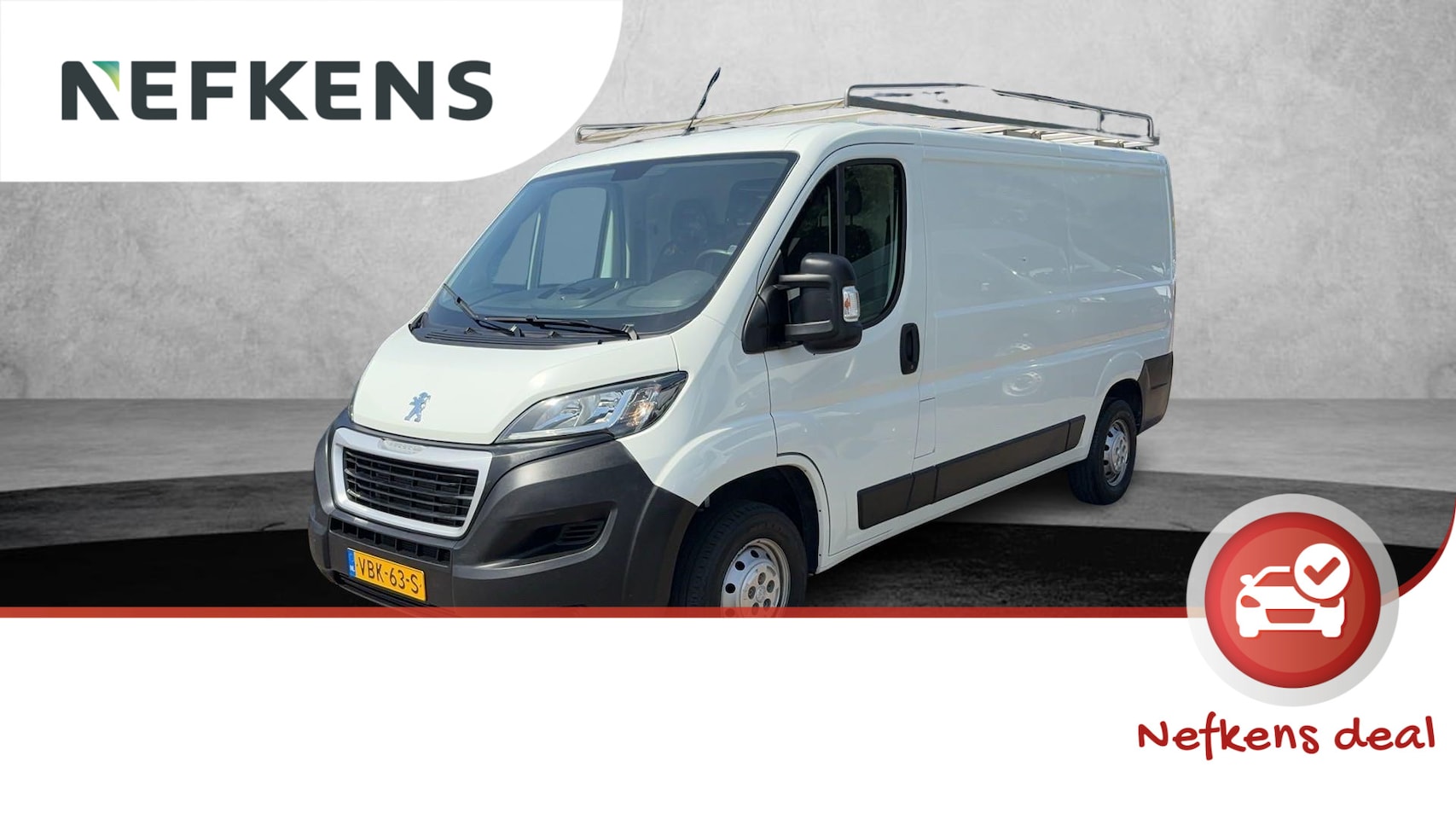 Peugeot Boxer - 330 140pk L2H1 Premium | Imperiaal | 3 Persoons | Airco | Zijruit rechts | Vloerafwerking - AutoWereld.nl