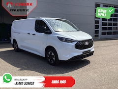 Ford Transit Custom - E-Transit L2 330 km WLTP Garantie t/m 2028/ LED/ Snellader/ Standkachel/ Stoelverw./ Stuur