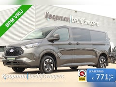 Ford Transit Custom - E-Transit 320 L2H1 Trend 71kWh 218pk DC Automaat | Trekgewicht 2300kg | L+R Zijdeur | Keyl
