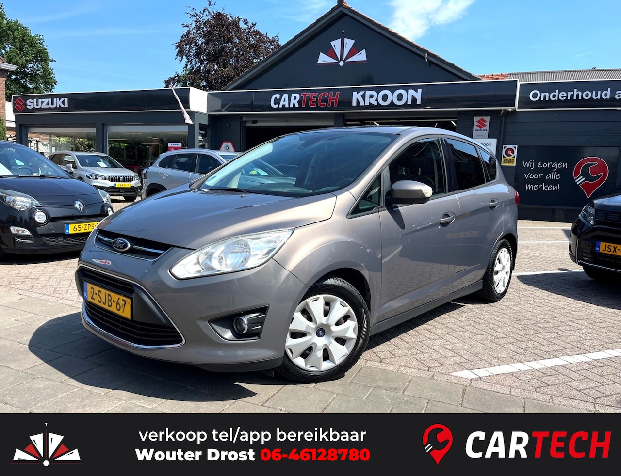 Ford C-Max - 1.0 Trend Airc, trekhaak, all season - AutoWereld.nl