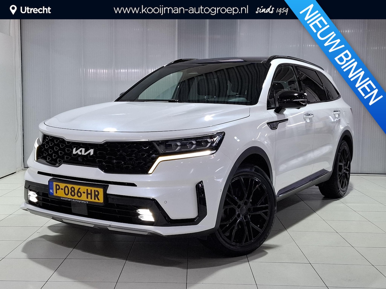 Kia Sorento - 1.6 T-GDI Hybrid 2WD ExecutiveLine 7p. 20 inch, Stoel en verstuur verwarming, Schuif kante - AutoWereld.nl