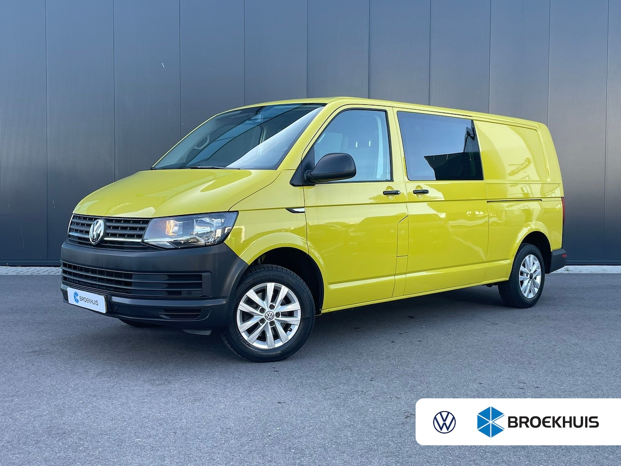 Volkswagen Transporter - 150 pk DSG Dubbele Cabine | Achterklep | Airco | Cruise control - AutoWereld.nl