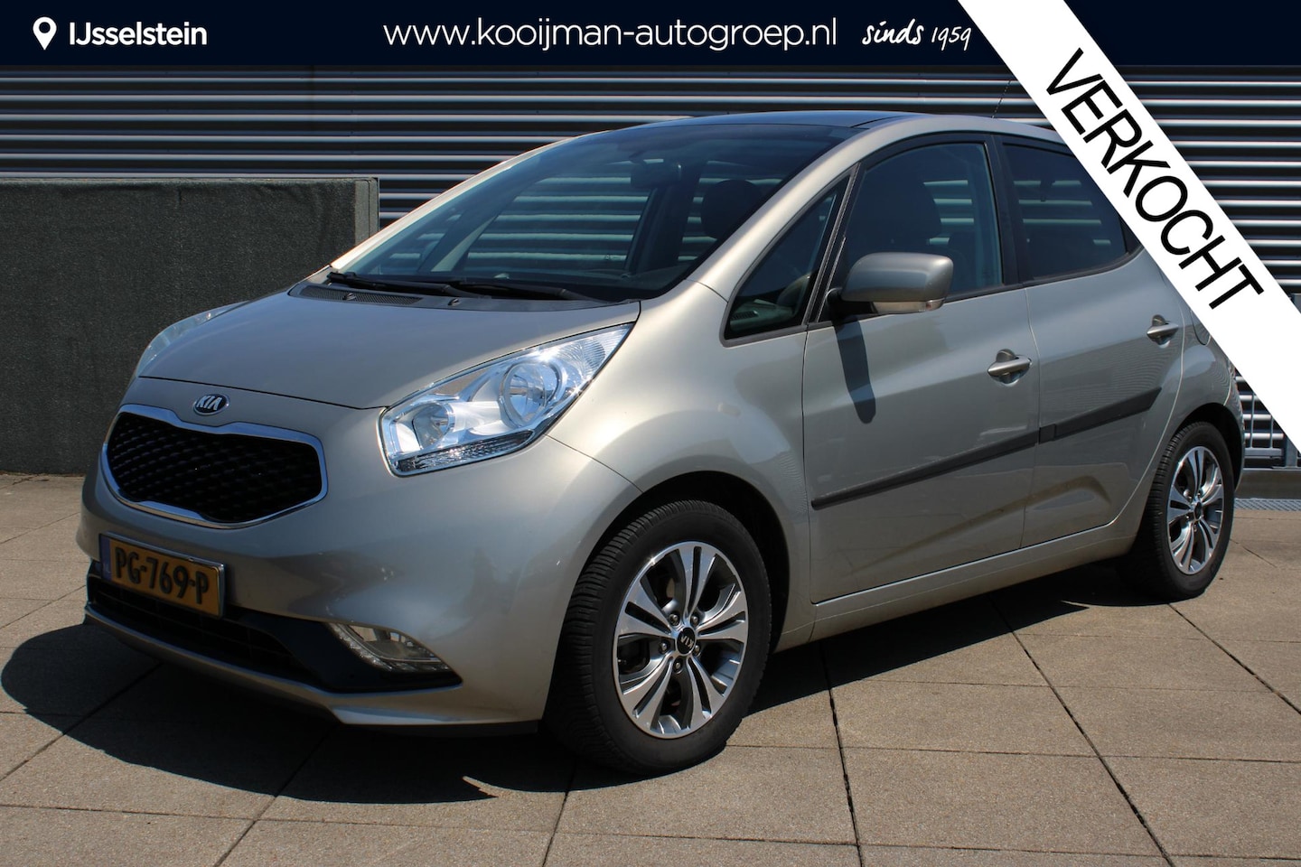 Kia Venga - 1.4 CVVT Summer Edition Trekhaak / schuifdak / 74000KM/ Hoge zit - AutoWereld.nl