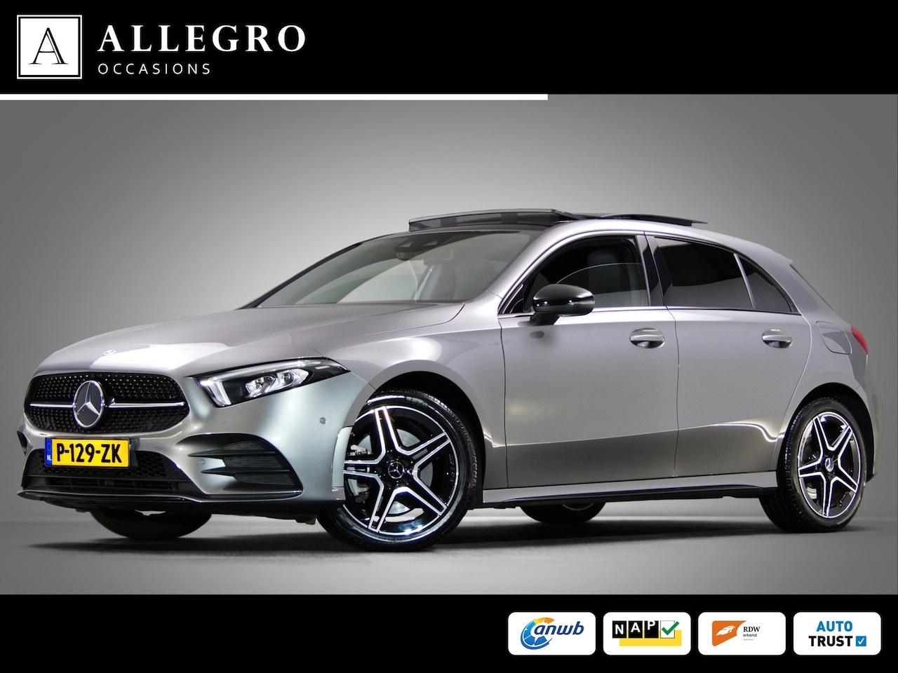Mercedes-Benz A-klasse - 180 AMG Line (SFEERVERLICHTING, STOELVERWARMING, PANO, APPLE CARPLAY/ANDROID AUTO, MULTIFU - AutoWereld.nl