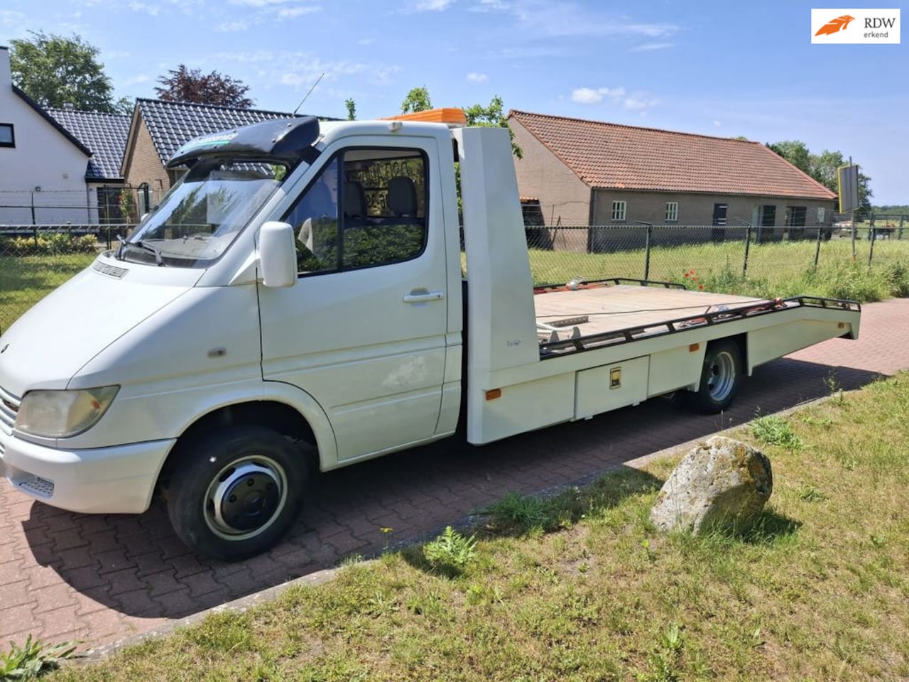 Mercedes-Benz Sprinter - 416 CDI 2.7 402 oprijwagen tijhof - AutoWereld.nl