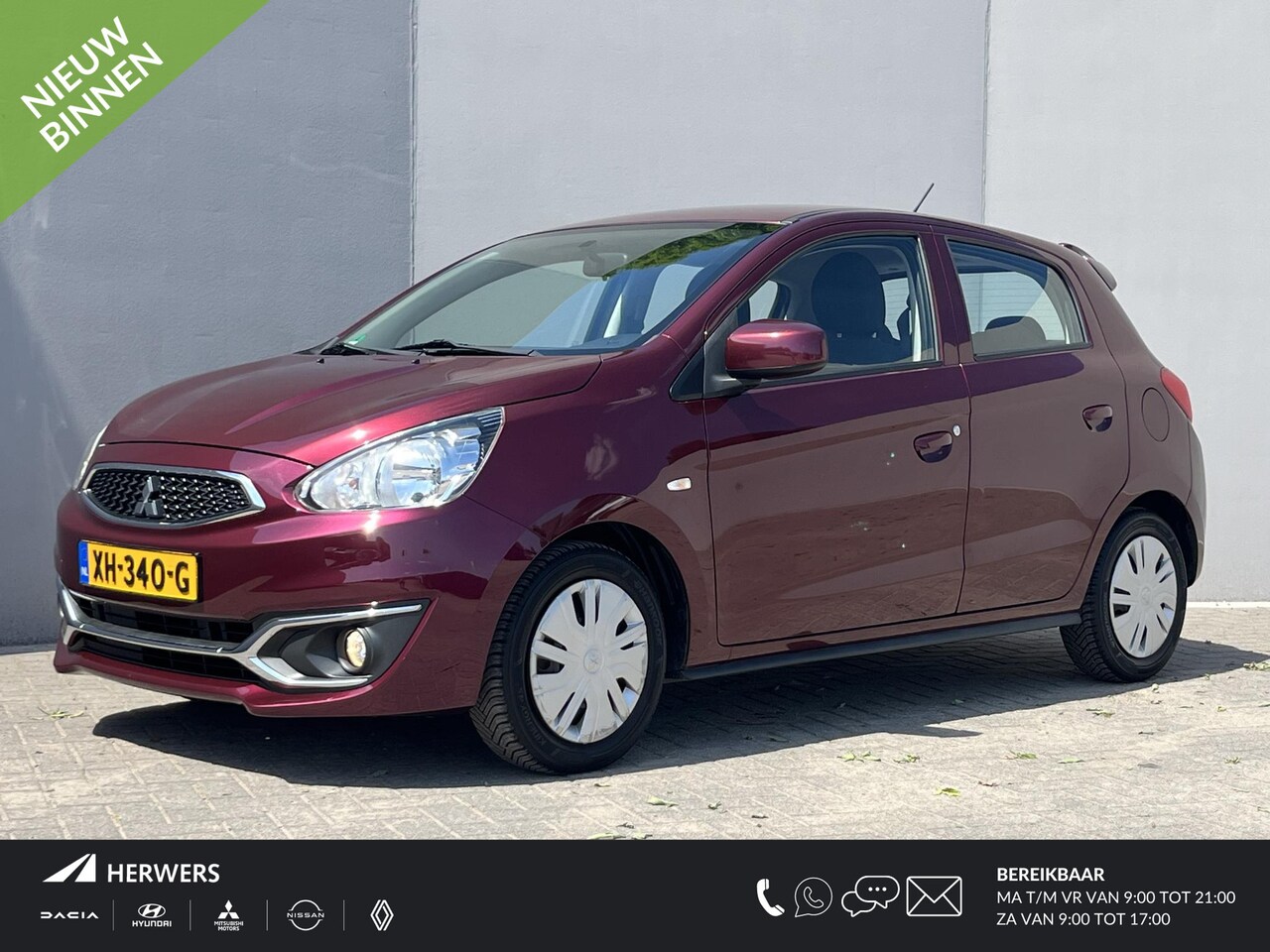 Mitsubishi Space Star - 1.0 Cool+ / Airco / Elektrisch Verstelbare Spiegels / Radio / Cd-Speler / Elektrische Voor - AutoWereld.nl