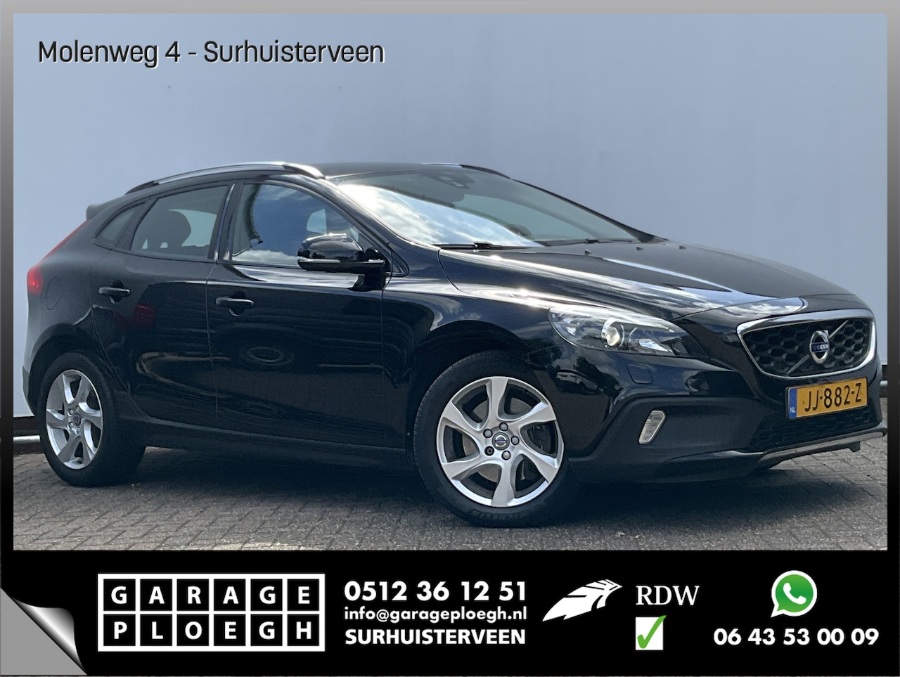 Volvo V40 Cross Country - 2.0 T3 Nordic+ Trekhaak Nav/Cruise Stoelverw Clima Xenon Orig.NL - AutoWereld.nl