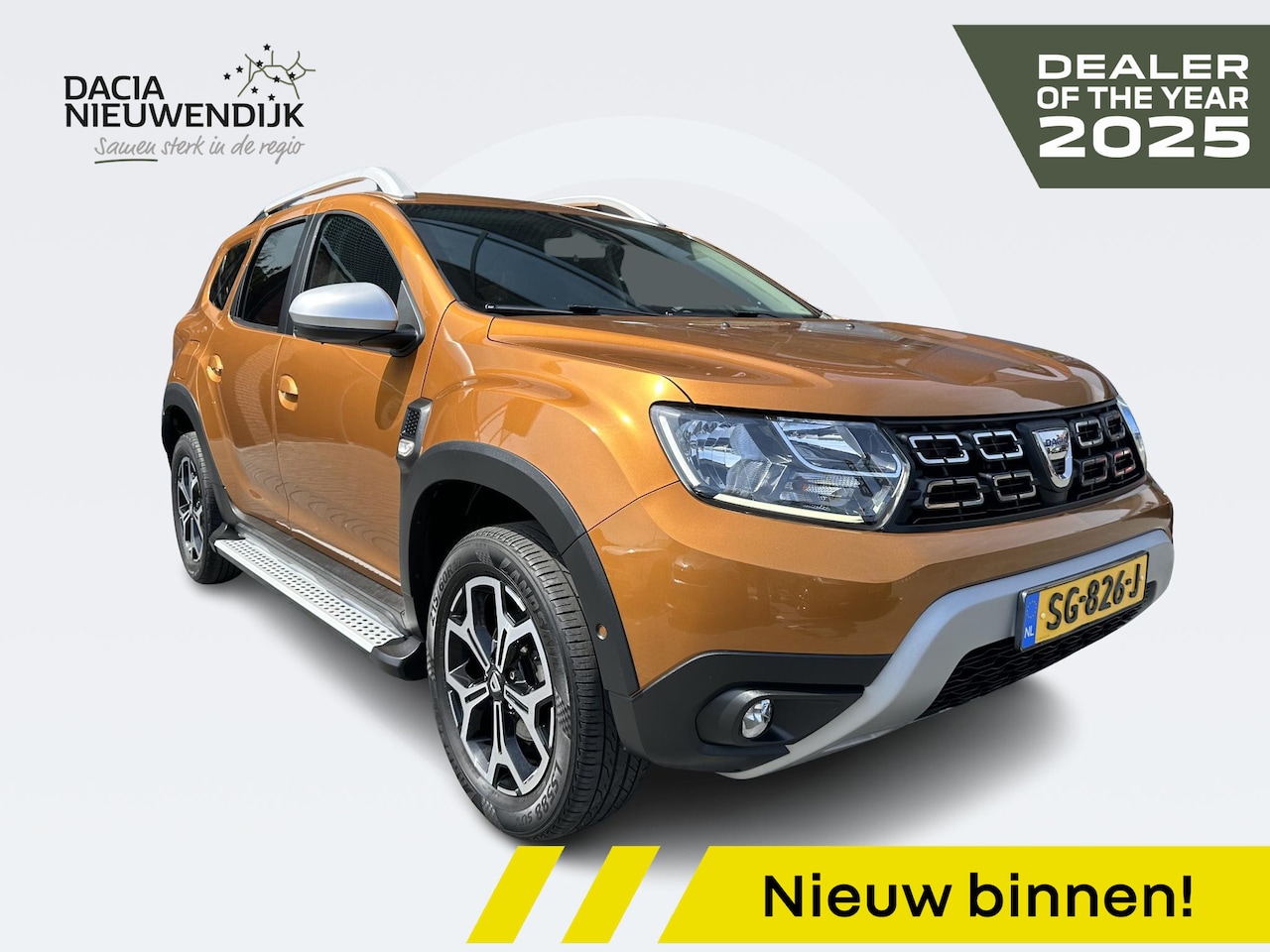 Dacia Duster - 1.2 TCe Prestige | TREKHAAK | NAVI | BLIND SP. | CAMERA | CLIMATE | CRUISE | CARPLAY - AutoWereld.nl