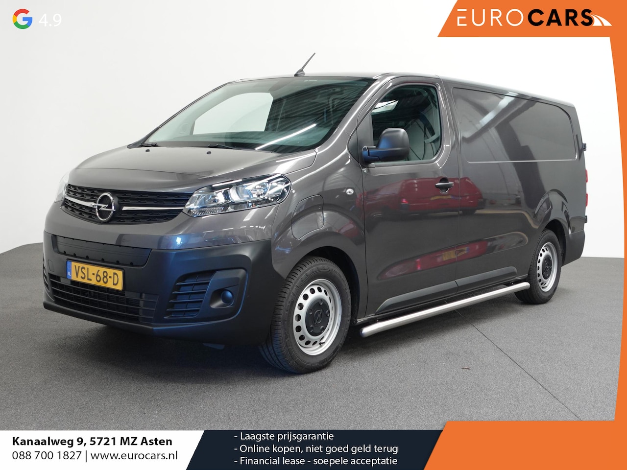 Opel Vivaro-e - L3H1 Edition 75 kWh Automaat Airco Navigatie Cruise Control WLTP 317 km actieradius - AutoWereld.nl