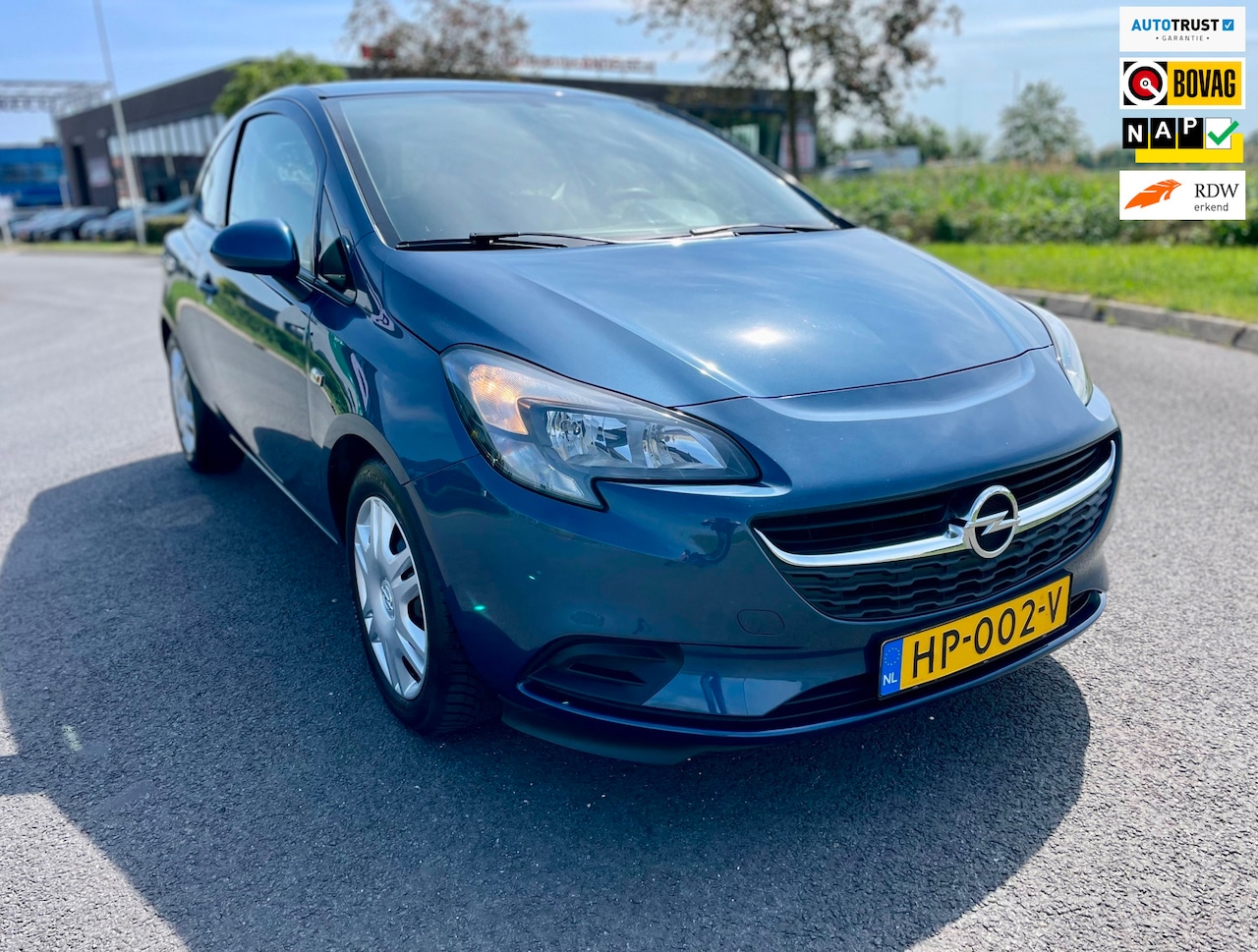 Opel Corsa - 1.3 CDTi Business 1.3 CDTI Business+, Aut, 3drs, Airco, Bluetooth, Elektr ramen, Isofix, 1e eig afk, Geen im - AutoWereld.nl