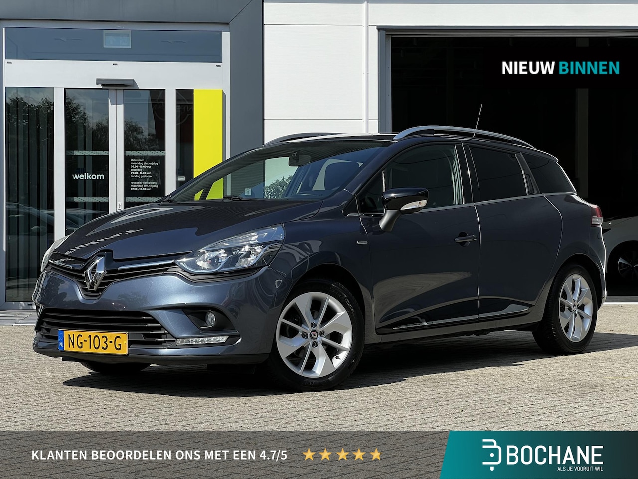 Renault Clio Estate - 0.9 TCe Limited | Navigatie | Parkeersensoren | Cruise Control | DAB+ | - AutoWereld.nl