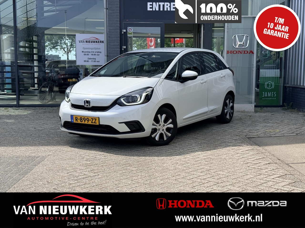 Honda Jazz - 1.5 i-MMD 109pk Hybrid Automaat Elegance | CARPLAY | Stoelverwarming | Cruise | Clima | NL - AutoWereld.nl