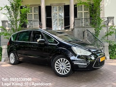 Ford S-Max - 1.6 EcoBoost Titanium Panoramadak Navi Leder Climate Cruise Ctr Trekhaak