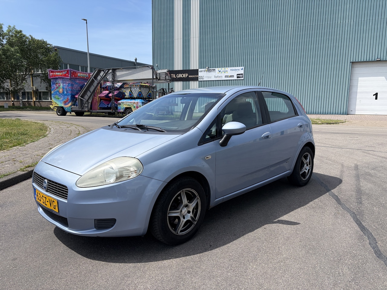 Fiat Grande Punto - 1.4-16V Dynamic 5-Deurs 6-Bak 96 PK. Goed rijdende inruilauto met nieuwe APK !!! - AutoWereld.nl
