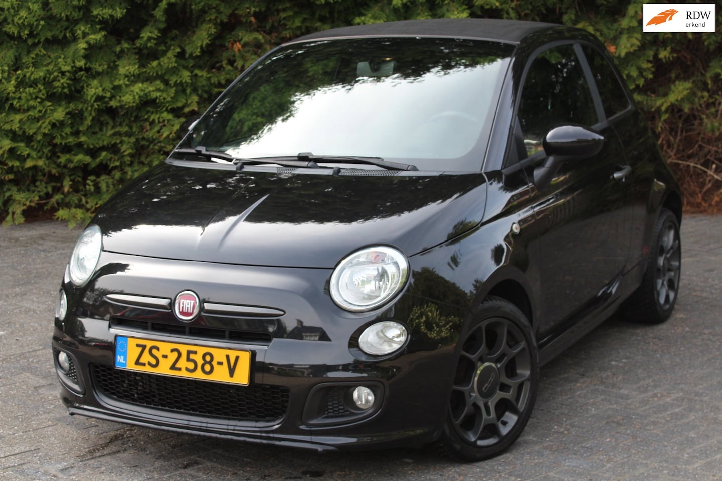 Fiat 500 C - 0.9 TwinAir Lounge 86PK Sport Edition Cabrio | Lederen bekleding | Stoelverwarming | Airco - AutoWereld.nl