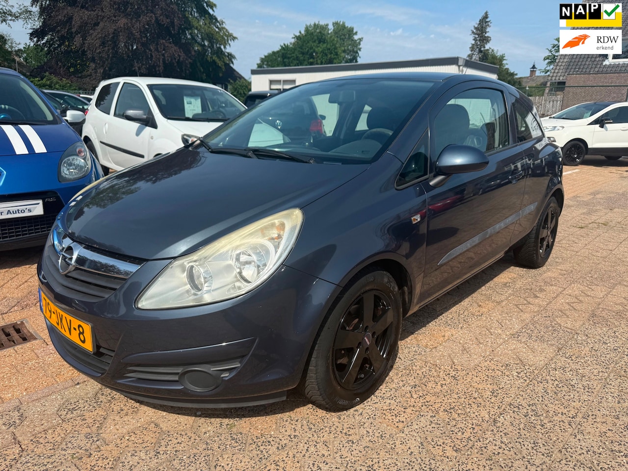 Opel Corsa - 1.2-16V Edition NAP APK CRUISE CTRL AIRCO LMVELGEN - AutoWereld.nl