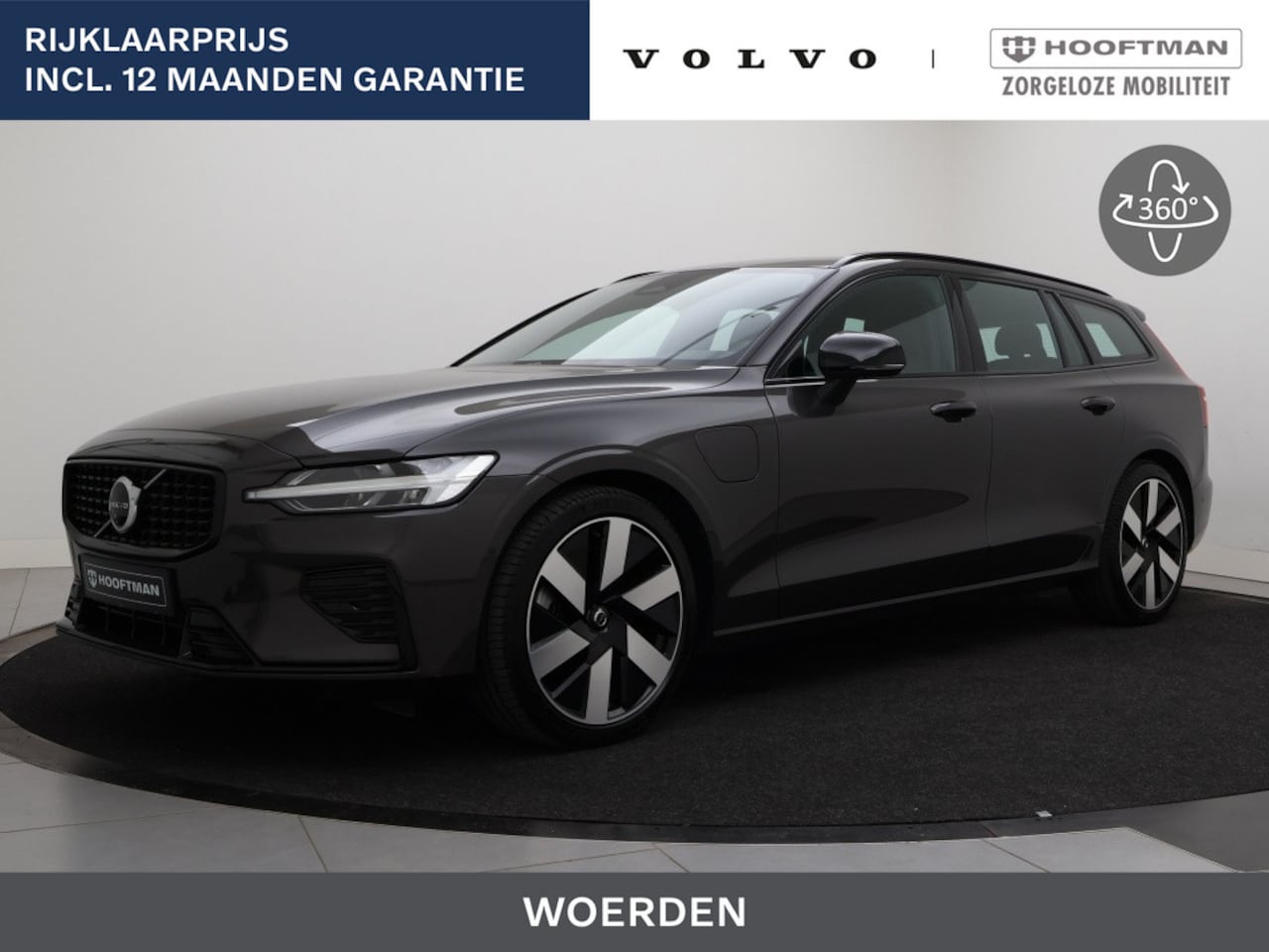 Volvo V60 - T6 PLUG-IN HYBRID PLUS DARK 360GR CAM HARMAN KARDON TREKHAAK - AutoWereld.nl