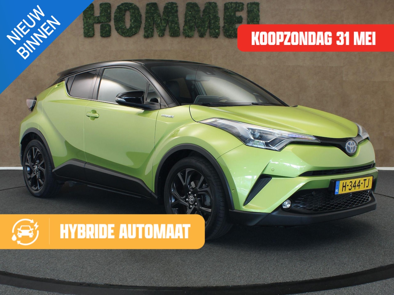 Toyota C-HR - 1.8 Hybrid Executive Ultimate - AFNEEMBARE TREKHAAK (TREKGEWICHT 725 KG GEREMD) - ADAPTIEV - AutoWereld.nl