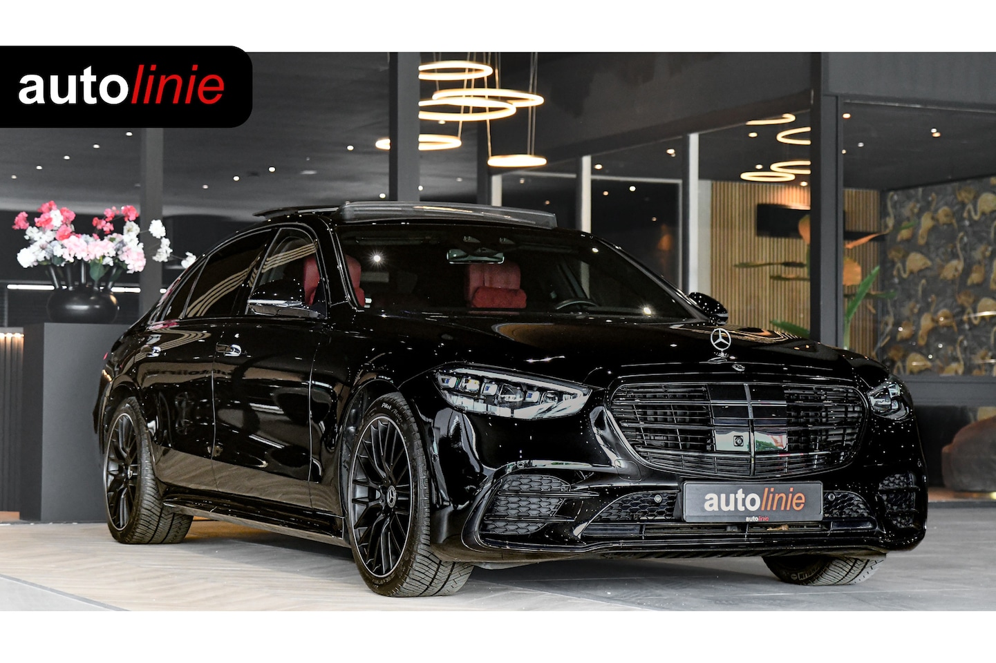 Mercedes-Benz S-klasse - 580 e 4MATIC Lang AMG Line 580 e 4MATIC Lang AMG Line, First-Class, Chauffeurspaket, Burm High-End, 4-Wielsturing, Kl - AutoWereld.nl