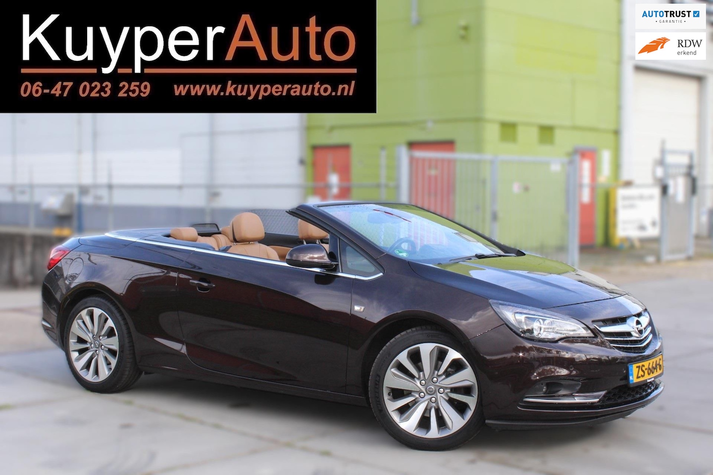 Opel Cascada - 1.6 Turbo Cosmo zeer nette wagen vol leder opties - AutoWereld.nl