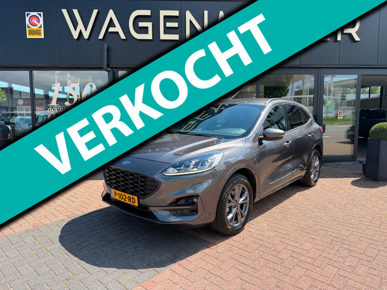 Ford Kuga - 2.5 PHEV ST-Line AUT|NAV|ACC|CAM|DealerOH|SOH 100% - AutoWereld.nl