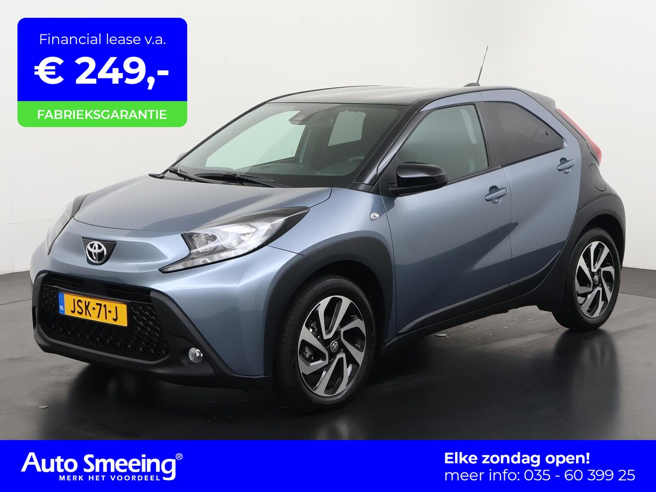 Toyota Aygo X - 1.0 VVT-i MT Play Two-Tone | Camera | Stoelverwarming | Adaptief Cruise | Zondag Open! - AutoWereld.nl