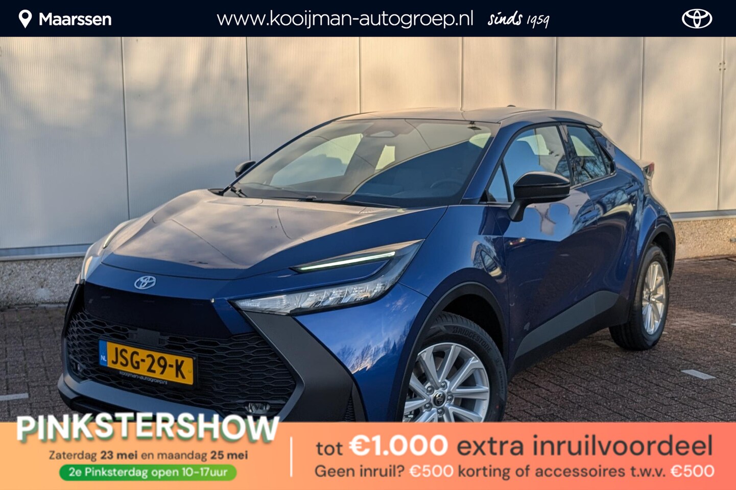 Toyota C-HR - 2.0 Plug-in Hybrid 220 Active | Camera | Stoel en Stuurverwarming | Dodehoek-assist | - AutoWereld.nl