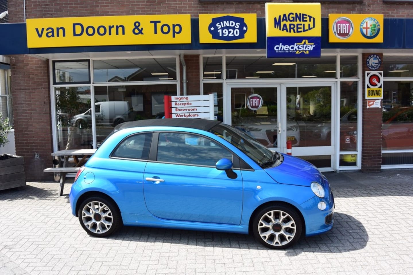 Fiat 500 C - 0.9 TWINAIR Sport Cabriolet / Airco / APK - AutoWereld.nl