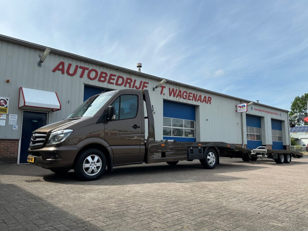 Mercedes-Benz Sprinter - 319 3.0 CDI V6 KEGGER AUTOTRANSPORTER + AANHANGER - AutoWereld.nl