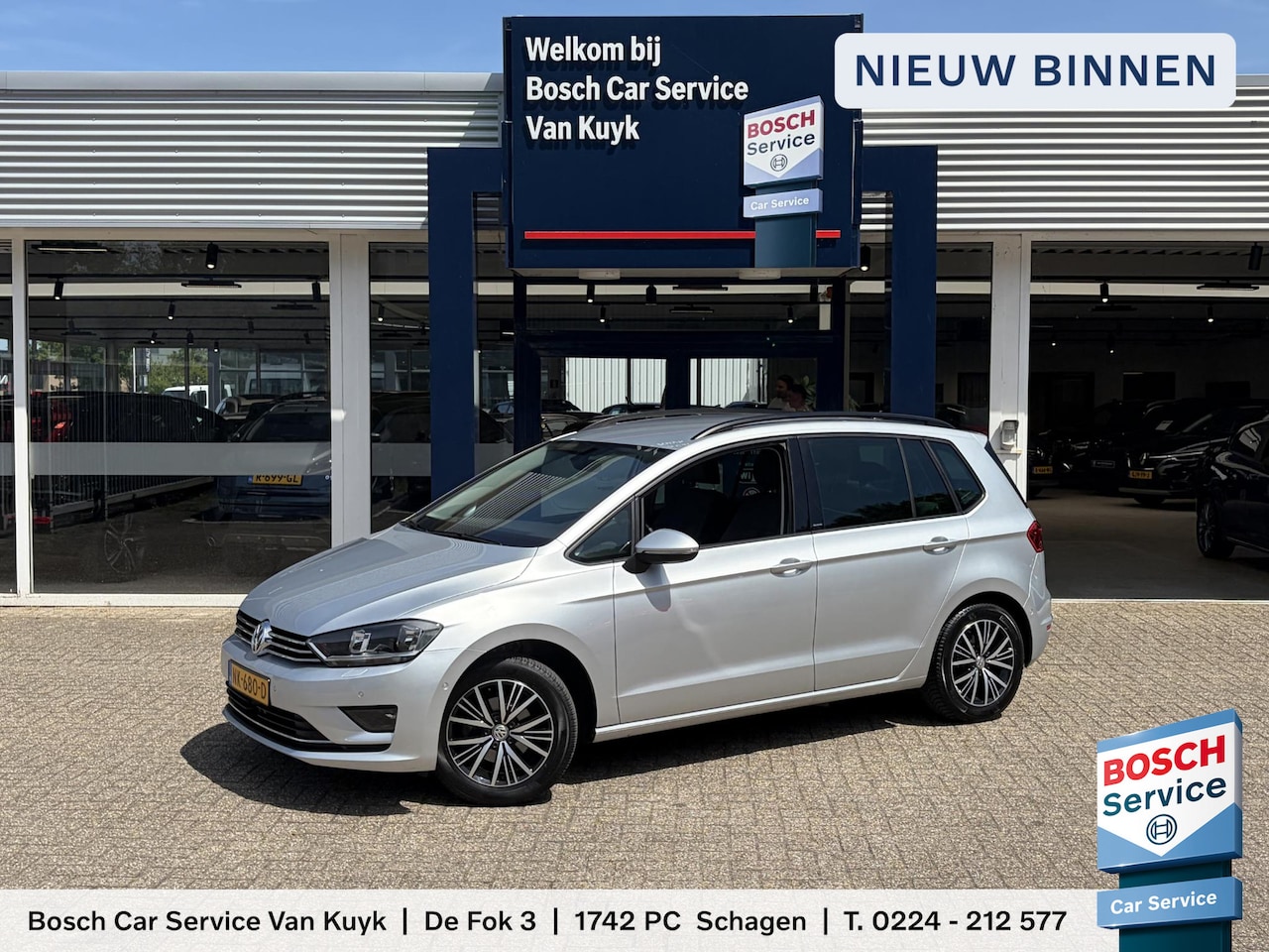 Volkswagen Golf Sportsvan - 1.2 TSI Connected Series / Automaat / Adaptieve Cruise-Control / Stoelverwarming / Trekhaa - AutoWereld.nl