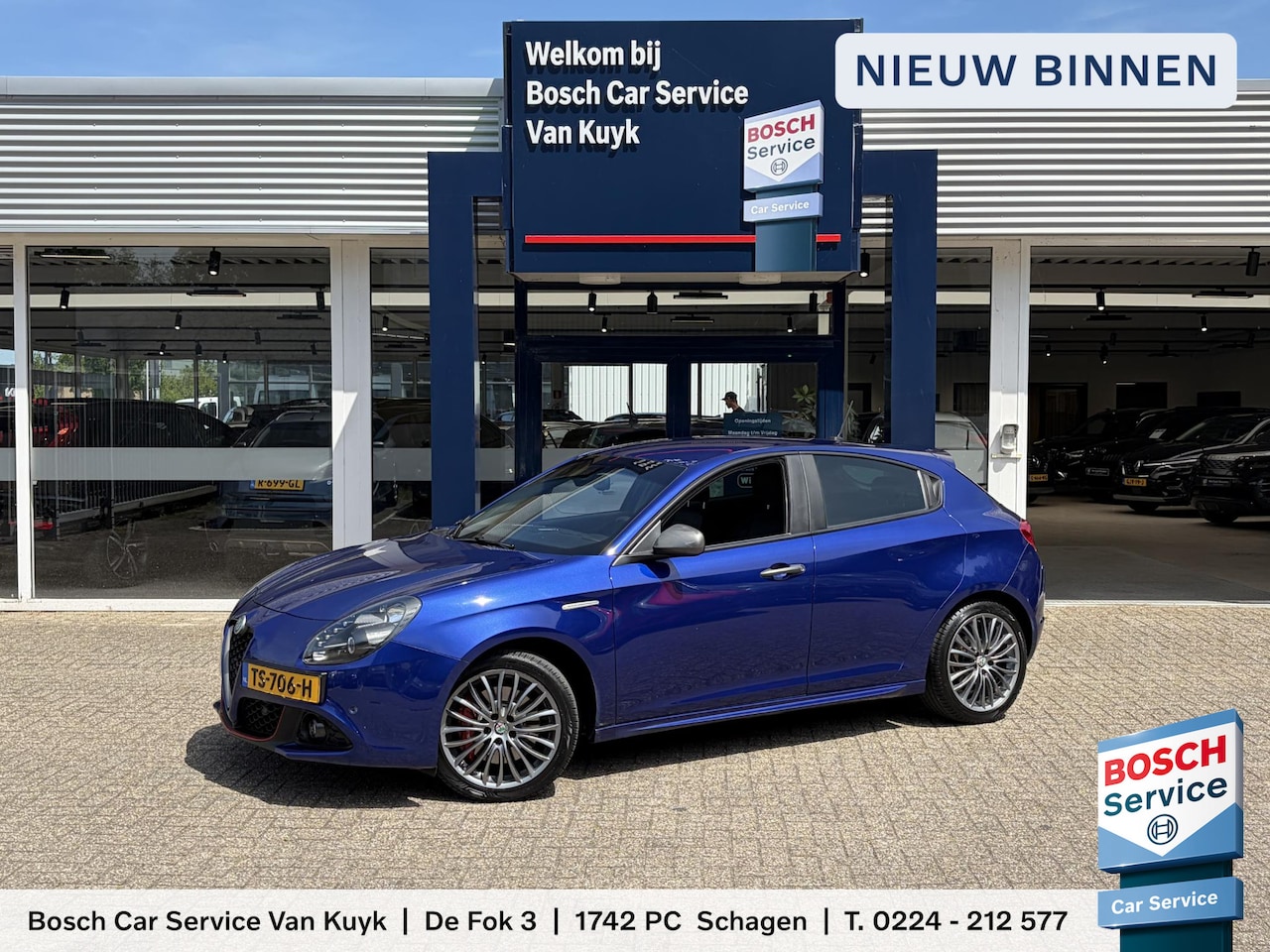 Alfa Romeo Giulietta - 1.4 Turbo MultiAir Business Super / Automaat / NL-Auto / Vol-Leder / Stuurwiel-Flippers / - AutoWereld.nl