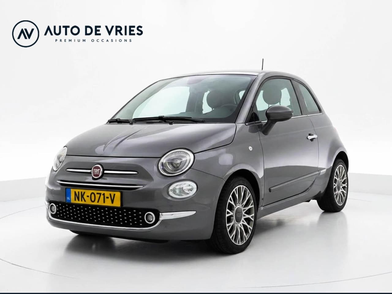 Fiat 500 - 0.9 TwinAir 80pk Turbo Lounge | Panoramadak | Navigatie | Climate control - AutoWereld.nl