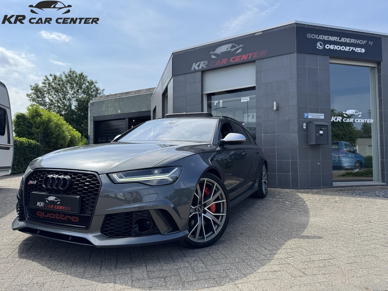 Audi RS6 - Quattro Performance+ PANO-CARBON-CERAMIC-MEMORY-HU - AutoWereld.nl