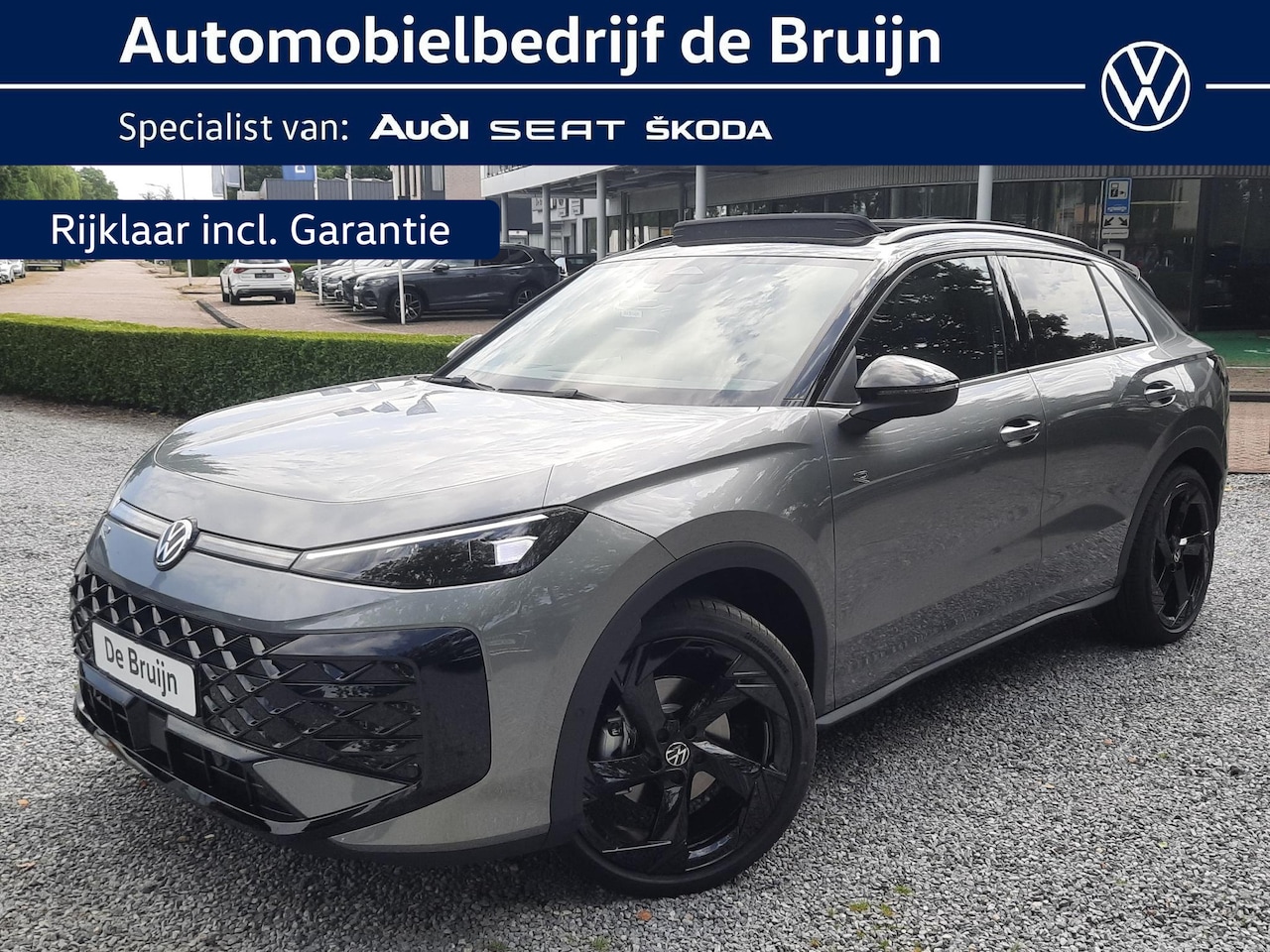 Volkswagen T-Roc - 150pk DSG R-Line Blackstyle (Pano,Trekh,20",5j gar) - AutoWereld.nl