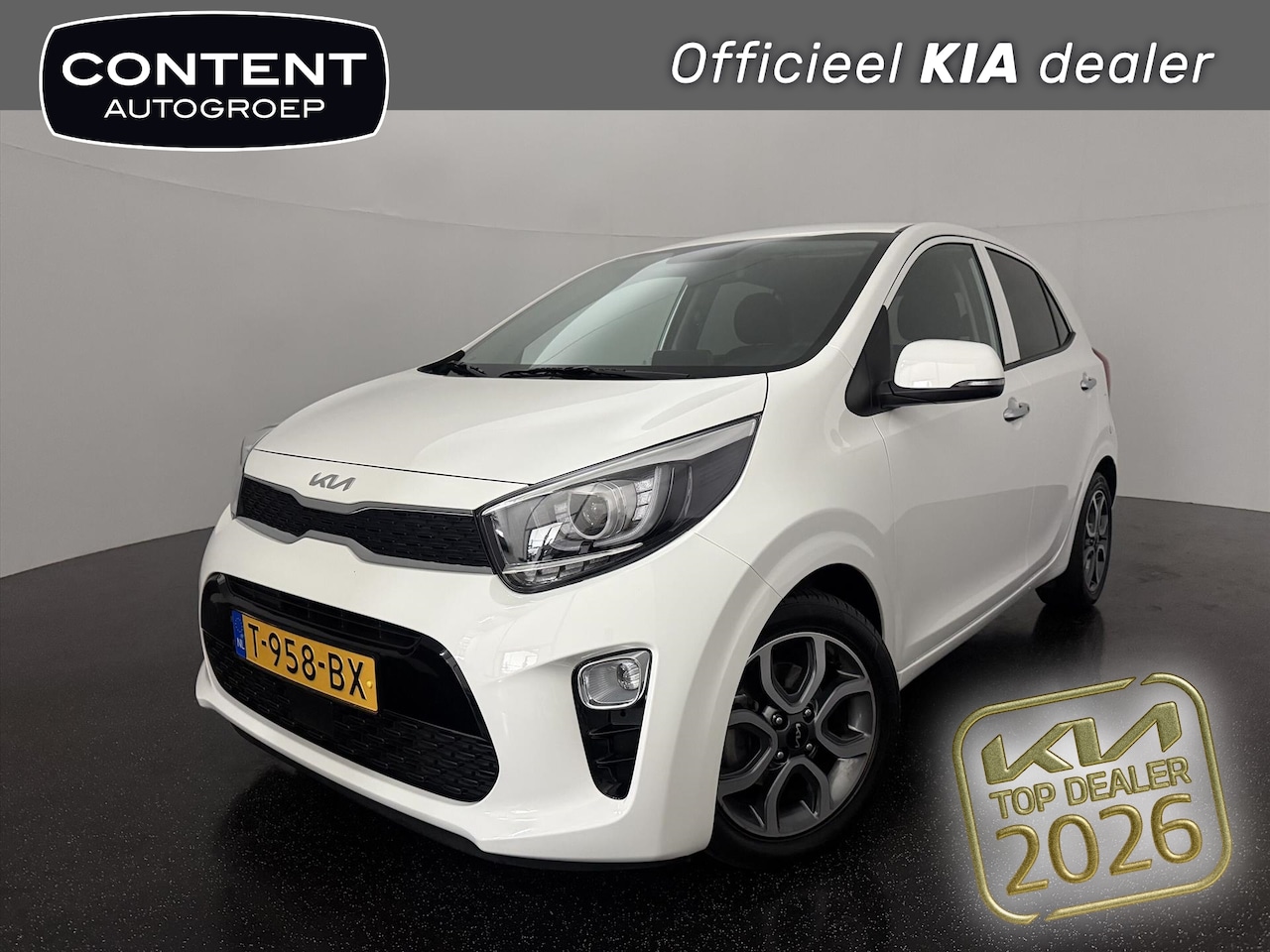 Kia Picanto - 1.0 DPi 67pk 4-zits DynamicPlusLine | Navigatie | Cruise Control - AutoWereld.nl